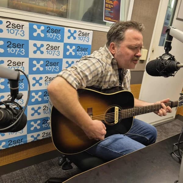 with studio guest ADAM YOUNG