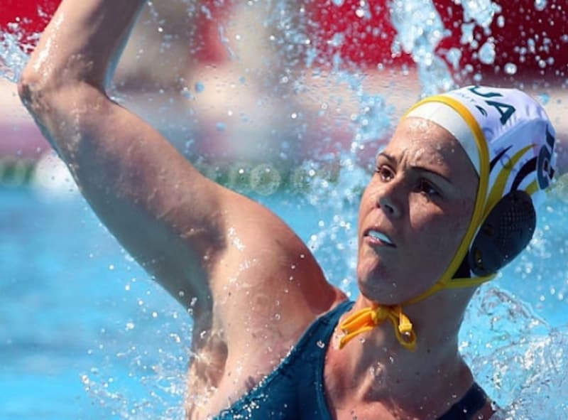 Isobel Bishop: going for gold in water polo