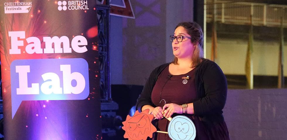Honey researcher praised for Famelab performance
