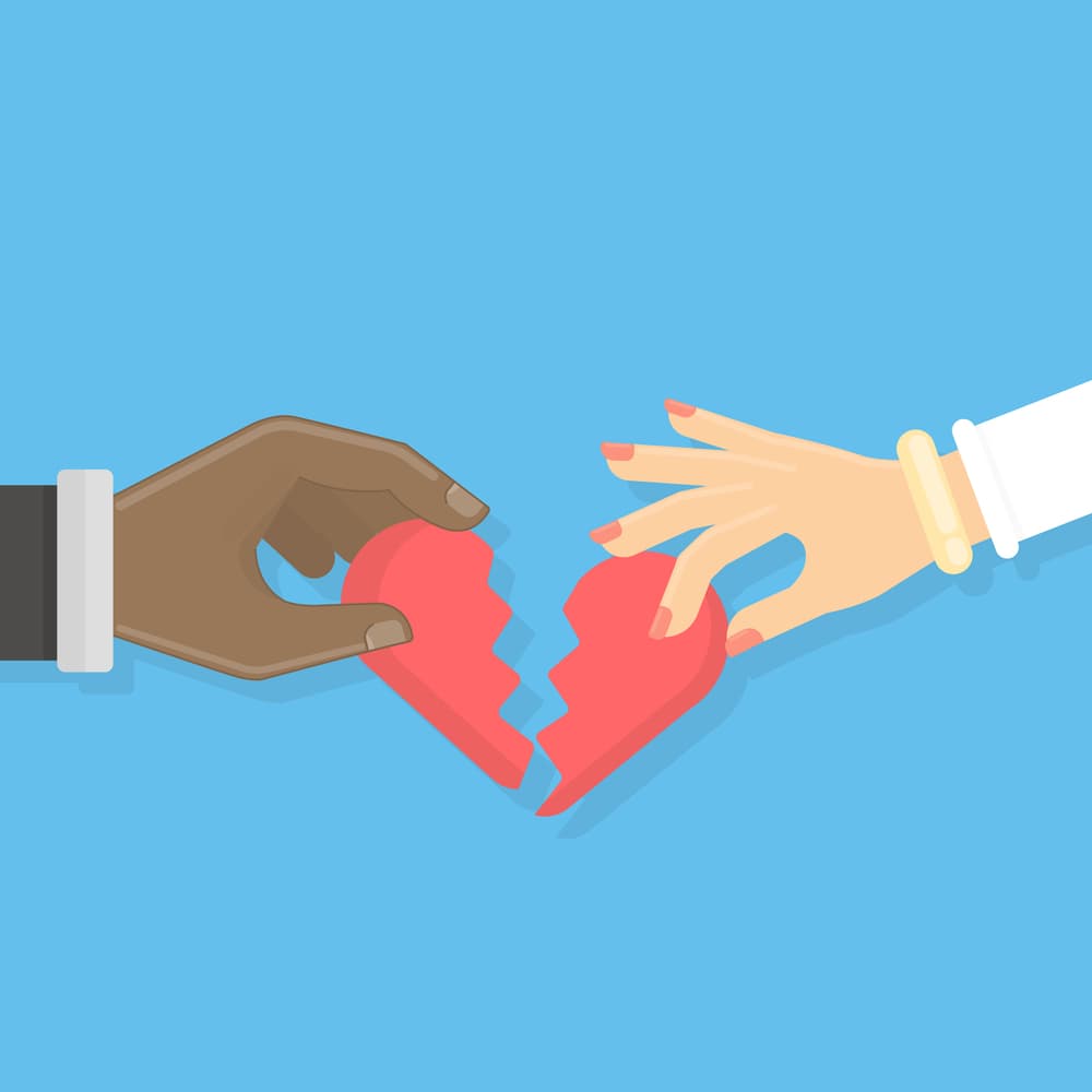 How to break up online