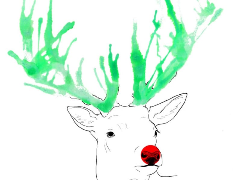 Leaving a green trail behind you this Christmas