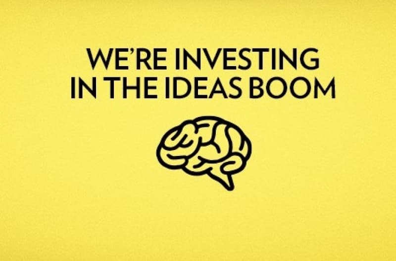 The ideas boom- where’s the money?