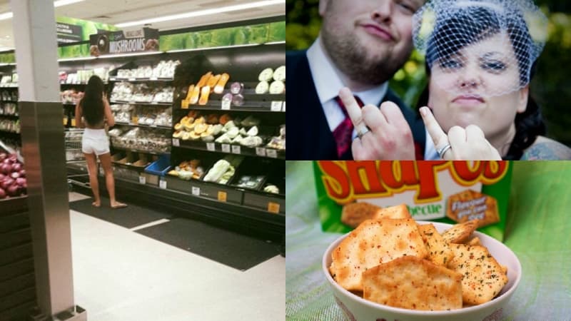 Not News! Shapes recipe, wedding photo hell and mushroom dream girl!