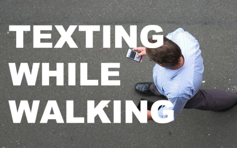Texting While Walking