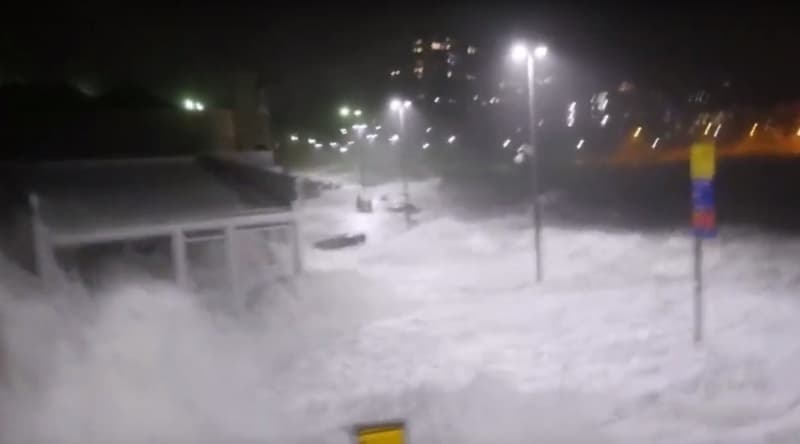 Wild waves in Cronulla
