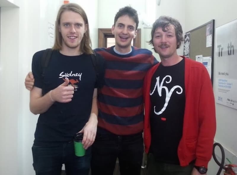 Flowertruck show off their plumage