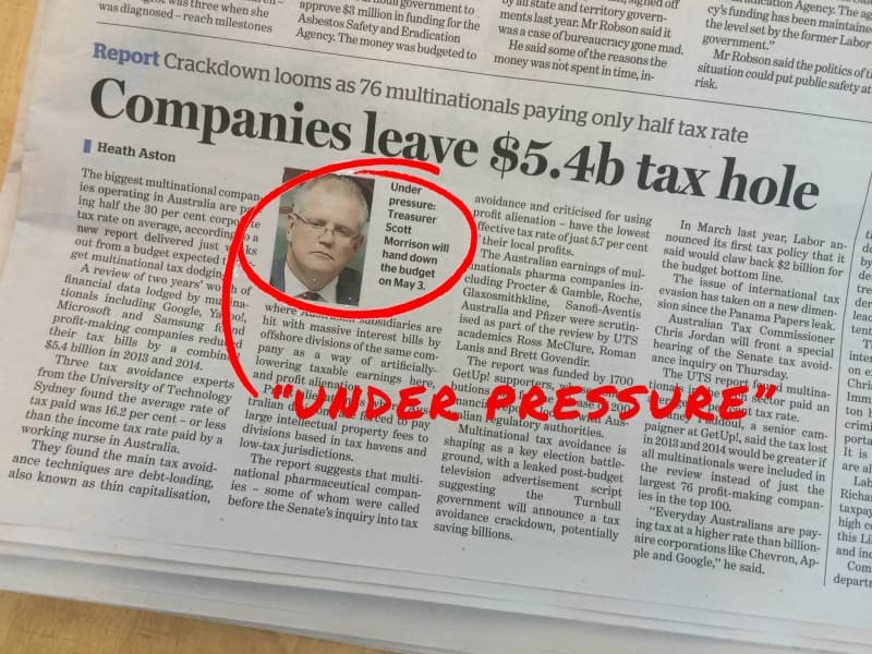 GetUp says Australia is losing $5.4bn in potential tax