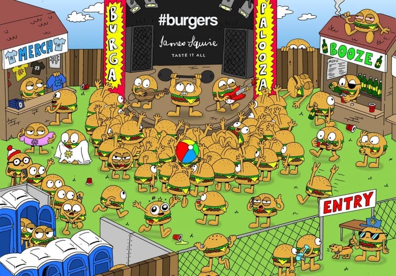 Burgapalooza – Where burgers party in your mouth