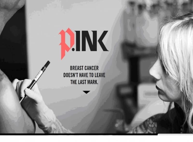 Tattooing over scars: healing after a mastectomy