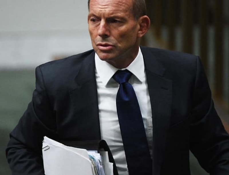Tony Abbott Treading Dangerous Waters