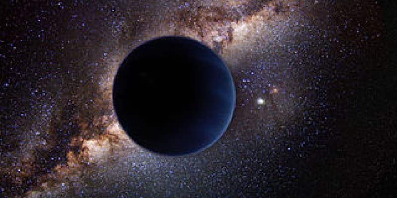 Planet Nine from Outer Space
