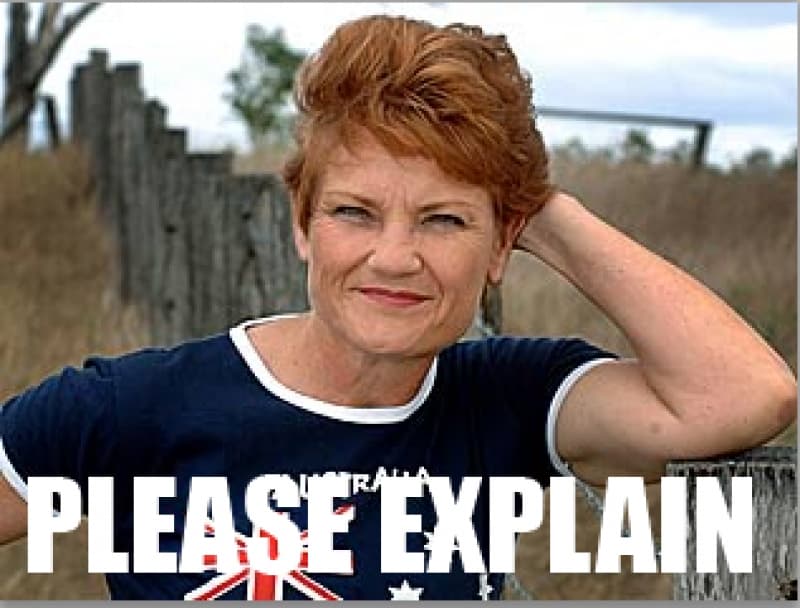 Liberal and One Nation preference deal? Please Explain