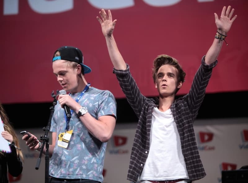 Joe Sugg and Caspar Lee, ‘We are the Unicorns’