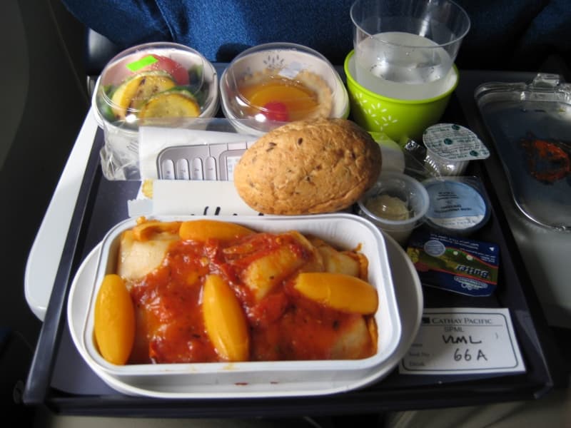 Airline food to people in need