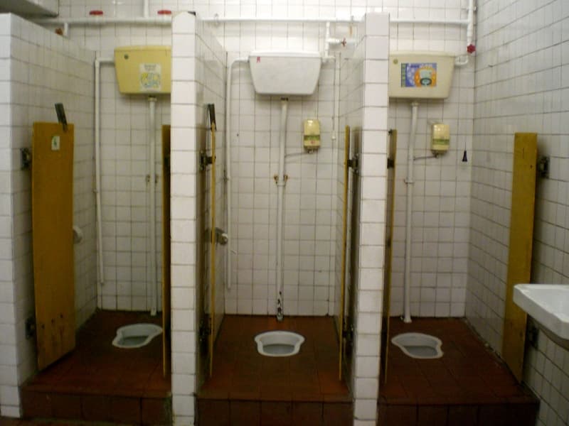 Benefits of squat toilets