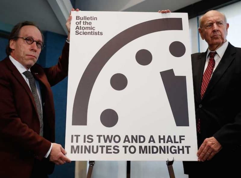 Doomsday Clock Moves Closer to Midnight