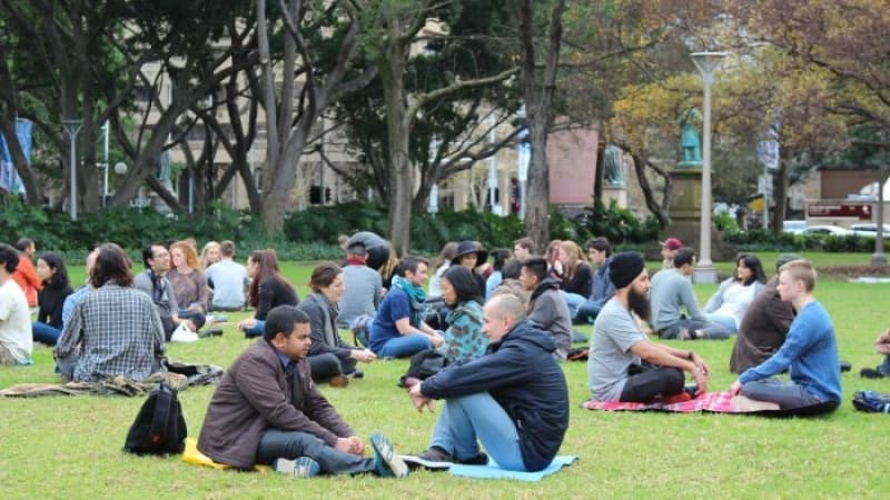 Eye-gazing with Strangers