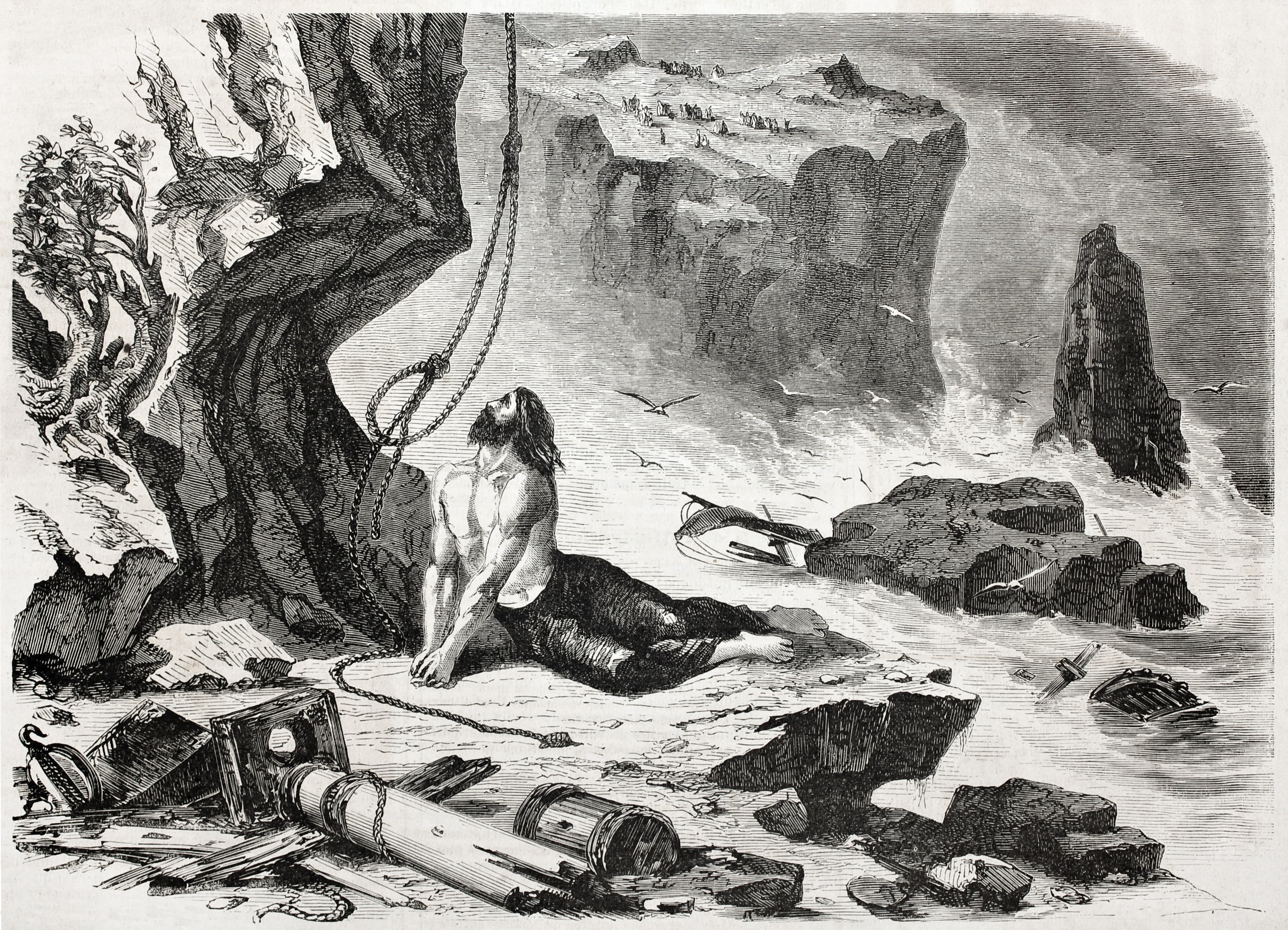 The melancholy wreck of the Dunbar