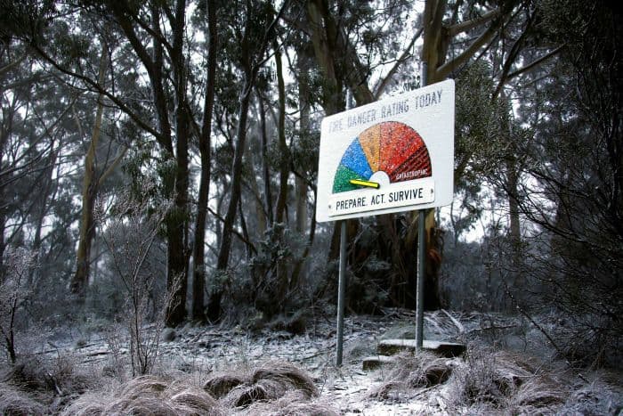 Australia’s record-breaking winter warmth and climate change