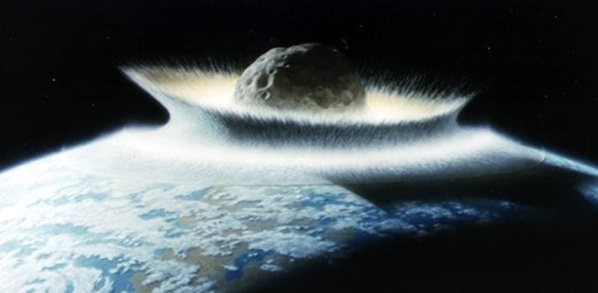 Asteroid hits Earth