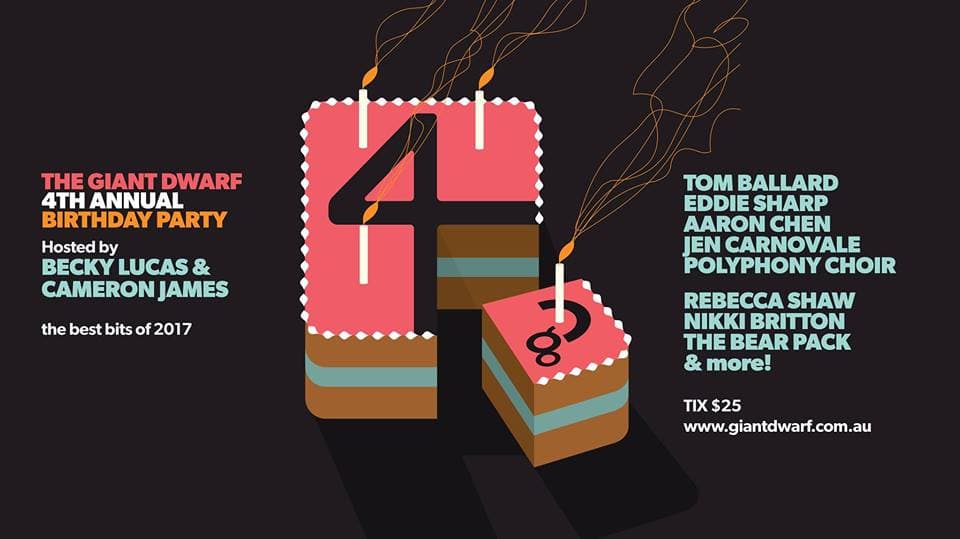 The Giant Dwarf turns 4 with Cameron James