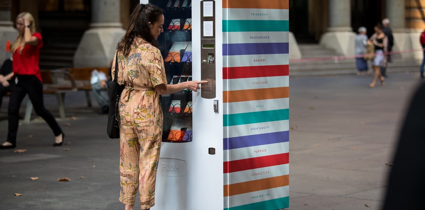 Happiness in a Vending Machine