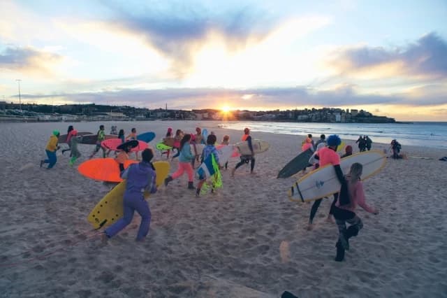 Tackling Mental Health with Surfing, Saltwater Therapy and Fluro