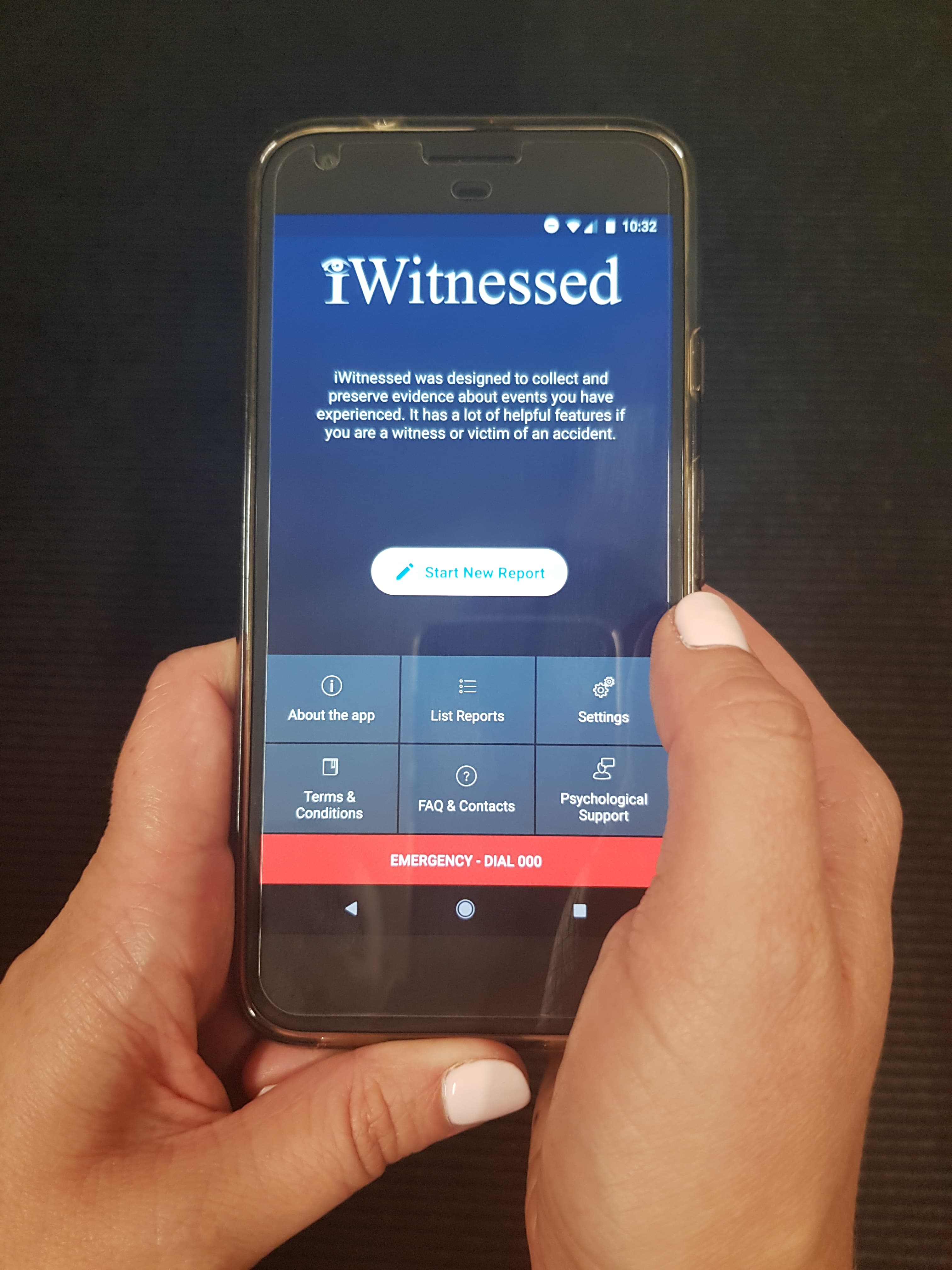 iWitnessed: Eyewitness Evidence Made Easy