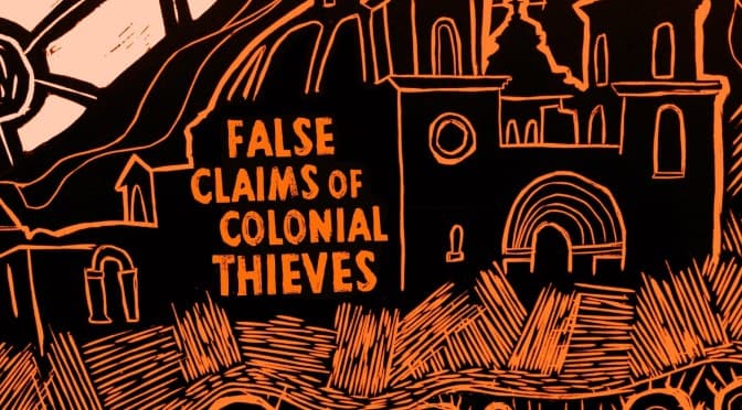 Tuesday Book Club: “False Claims of Colonial Thieves” by Charmaine Papertalk Green & John Kinsella