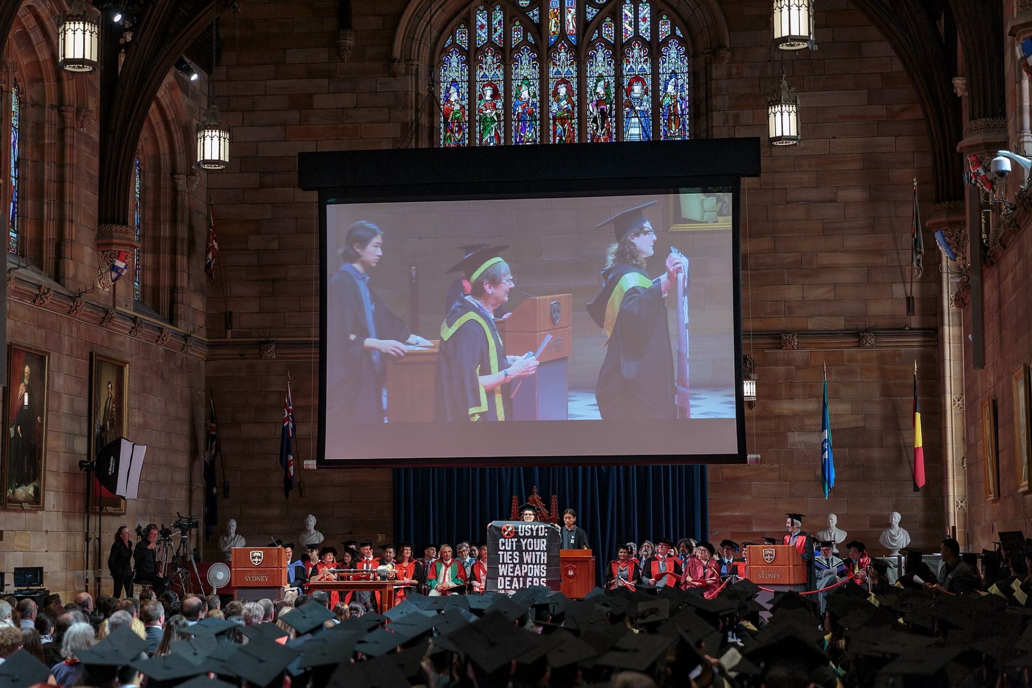 Student campaign to disarm Sydney Uni