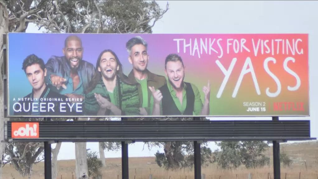 Yaaas! The Queer Eye Crew are in Yass!