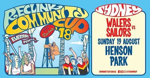 Support the Reclink Community Cup this weekend!