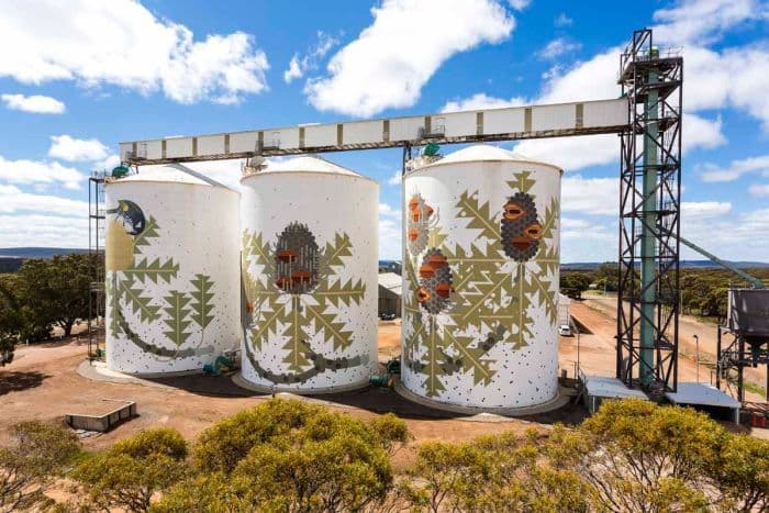 Colourful Silos Brightening Up Rural Australia