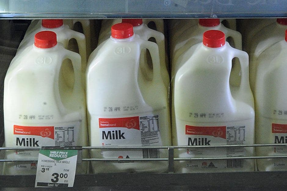 Coles & Woolworths Announce Ten Cent Milk Levy