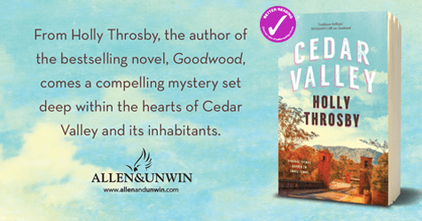Tuesday Book Club with Andrew Pople: Cedar Valley by Holly Throsby