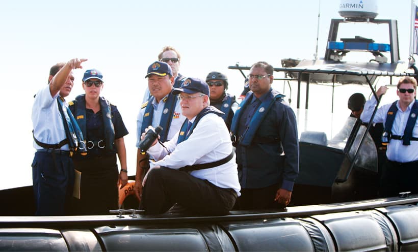 Scott Morrison Investing in the Pacific