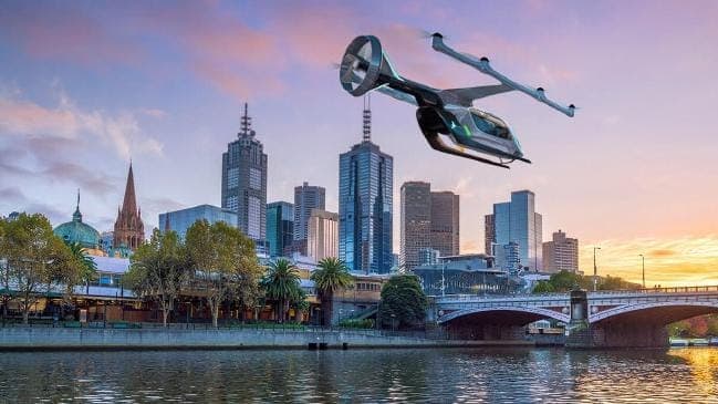 Uber announces their flying taxi service