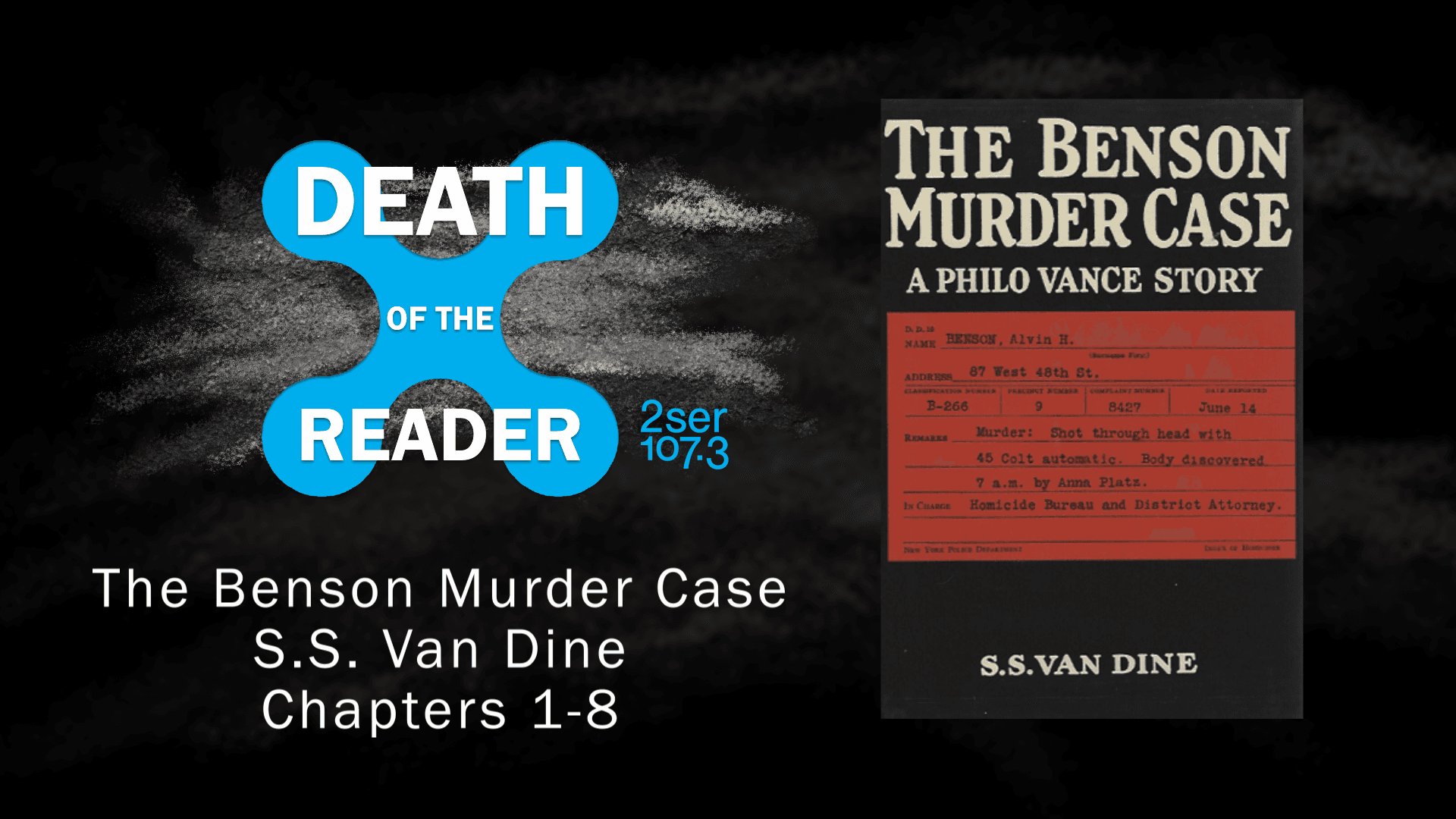The Benson Murder Case by S. S. Van Dine Part One