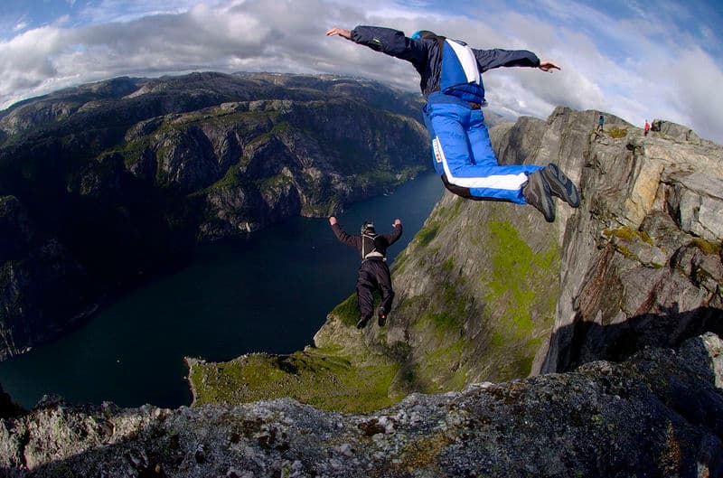 BASE jumping – Who, why, what and where? What’s the attraction to this low-flying sport?