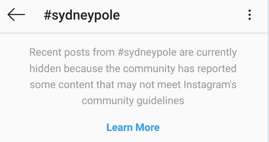 Instagram’s Censorship of Pole Dancers