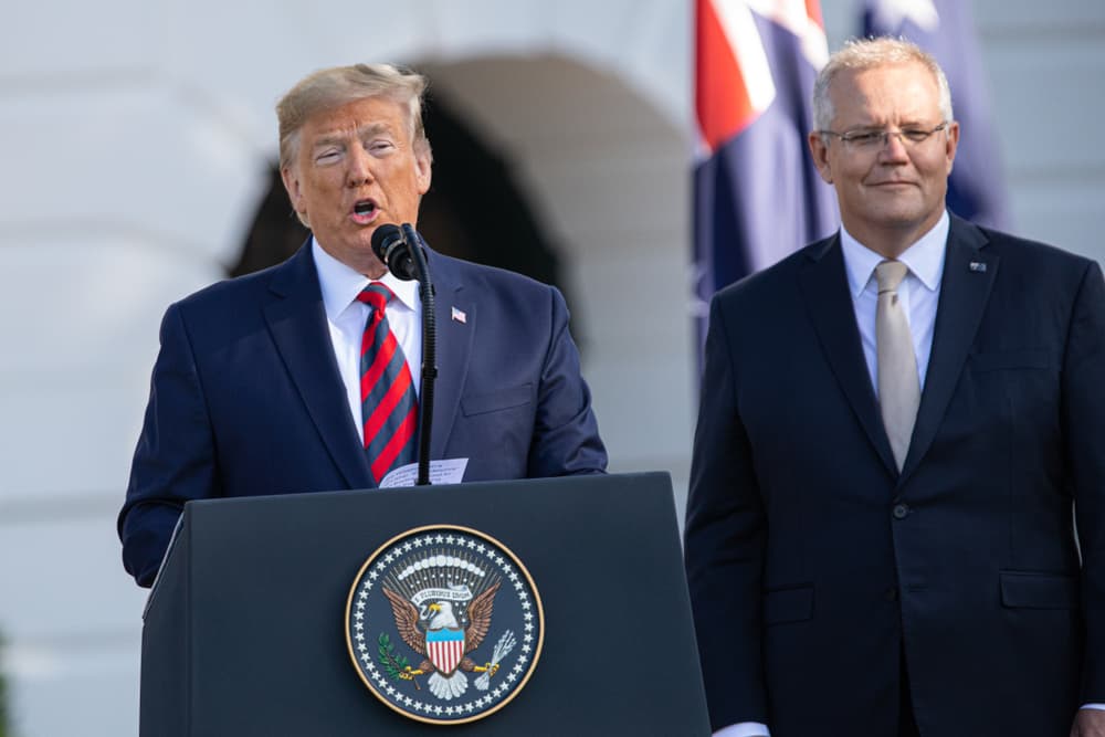 Trump Tries to get ScoMo’s help – why?