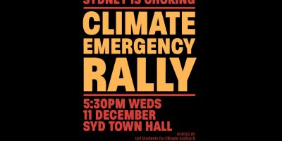 Emergency Climate Rally