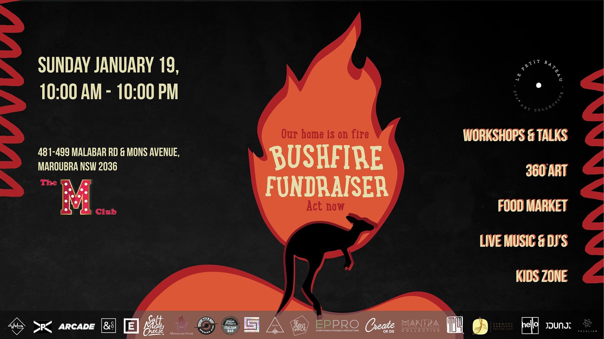 Le Petit Bateau Bushfire Relief Fundraiser