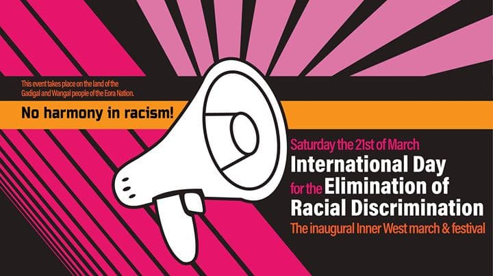 Inaugural Inner West March and Festival – Elimination of Racial Discrimination