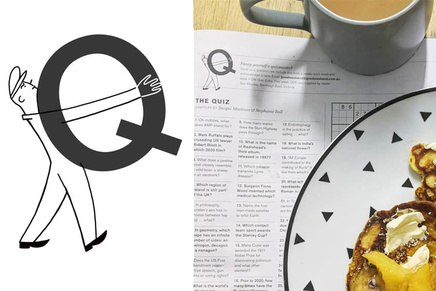 Inside The Good Weekend Quiz