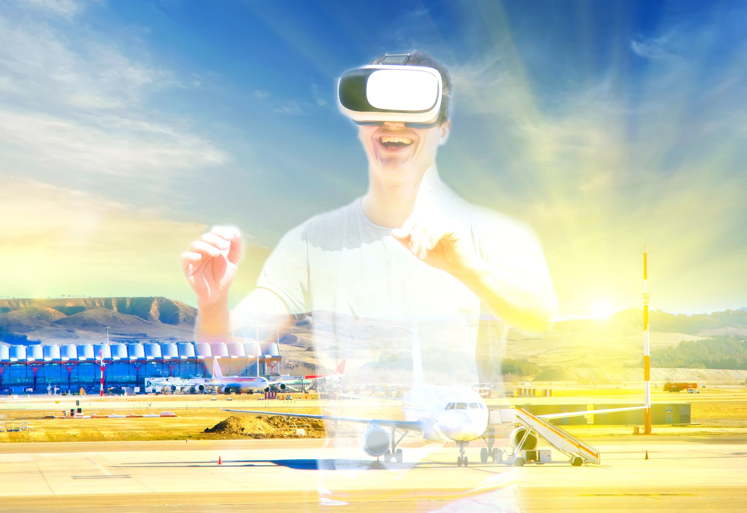 A 2020 Holiday Is A Grounded Plane With A VR Headset