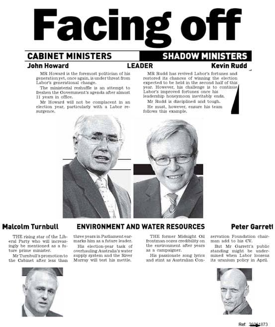 Australia’s Economic Managers: Costello, Swan and the GFC