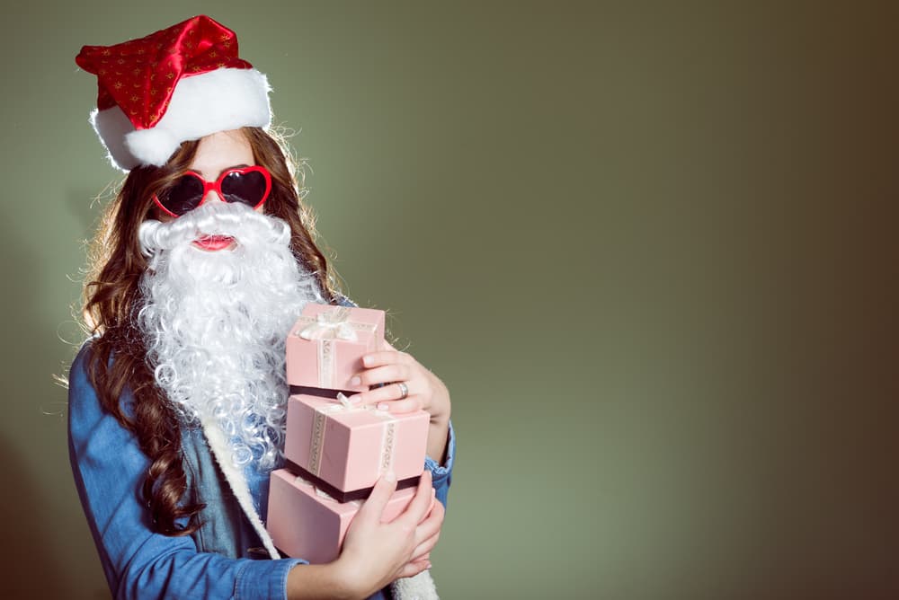 Santa Looks Like a Lady