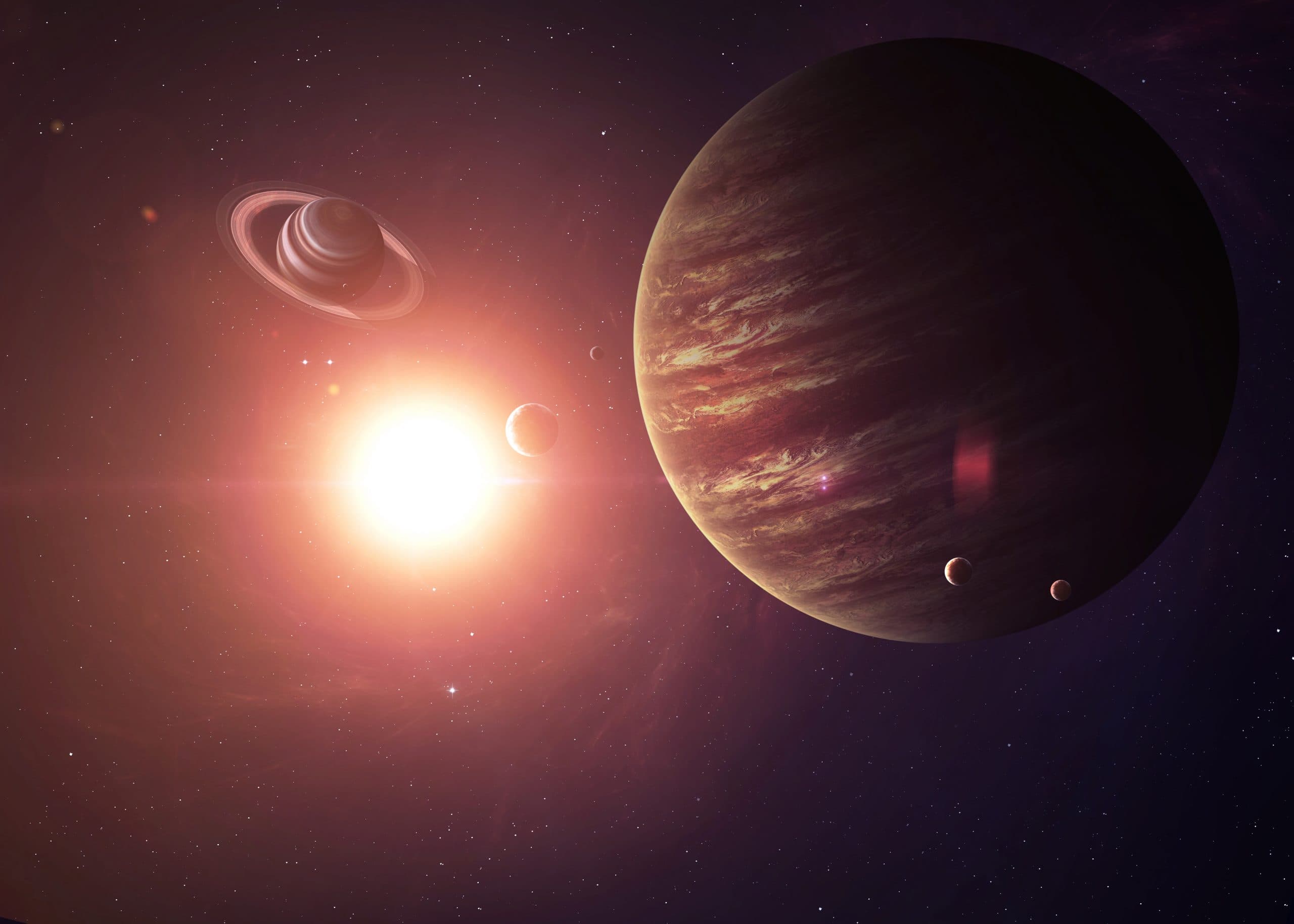 The Great Conjuction of Jupiter and Saturn