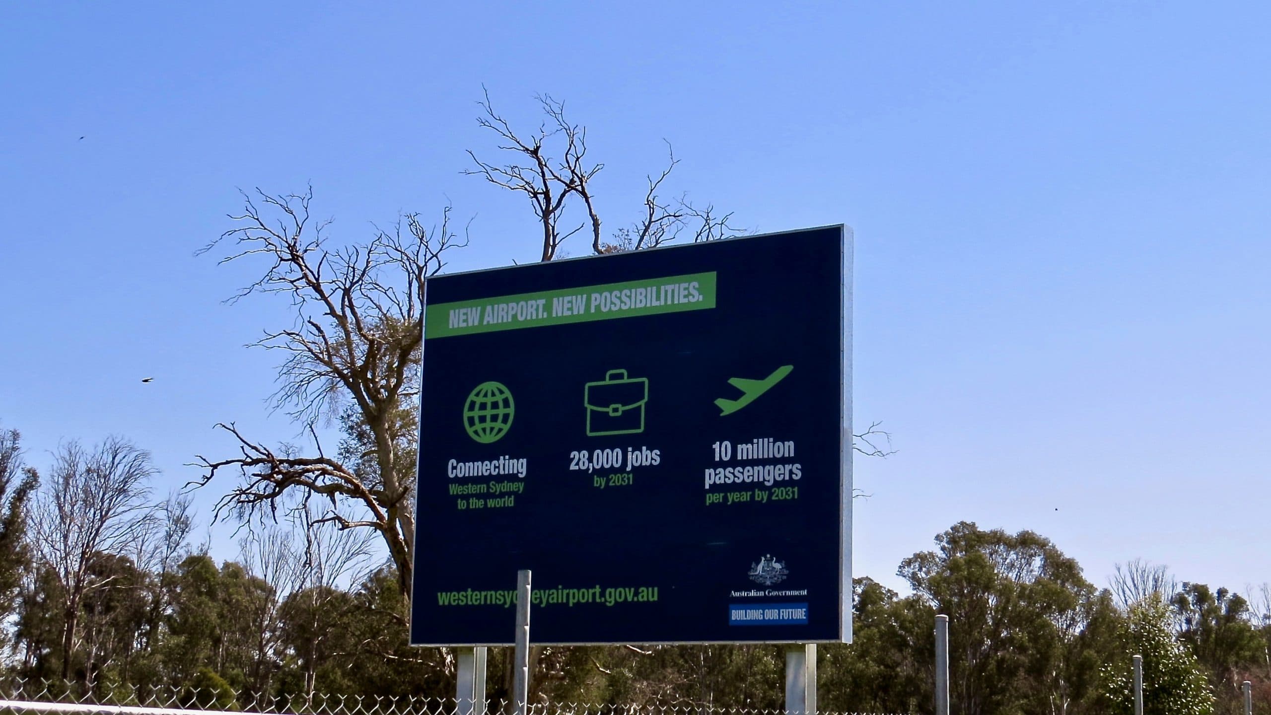 Train Line changes for Western Sydney International Airport